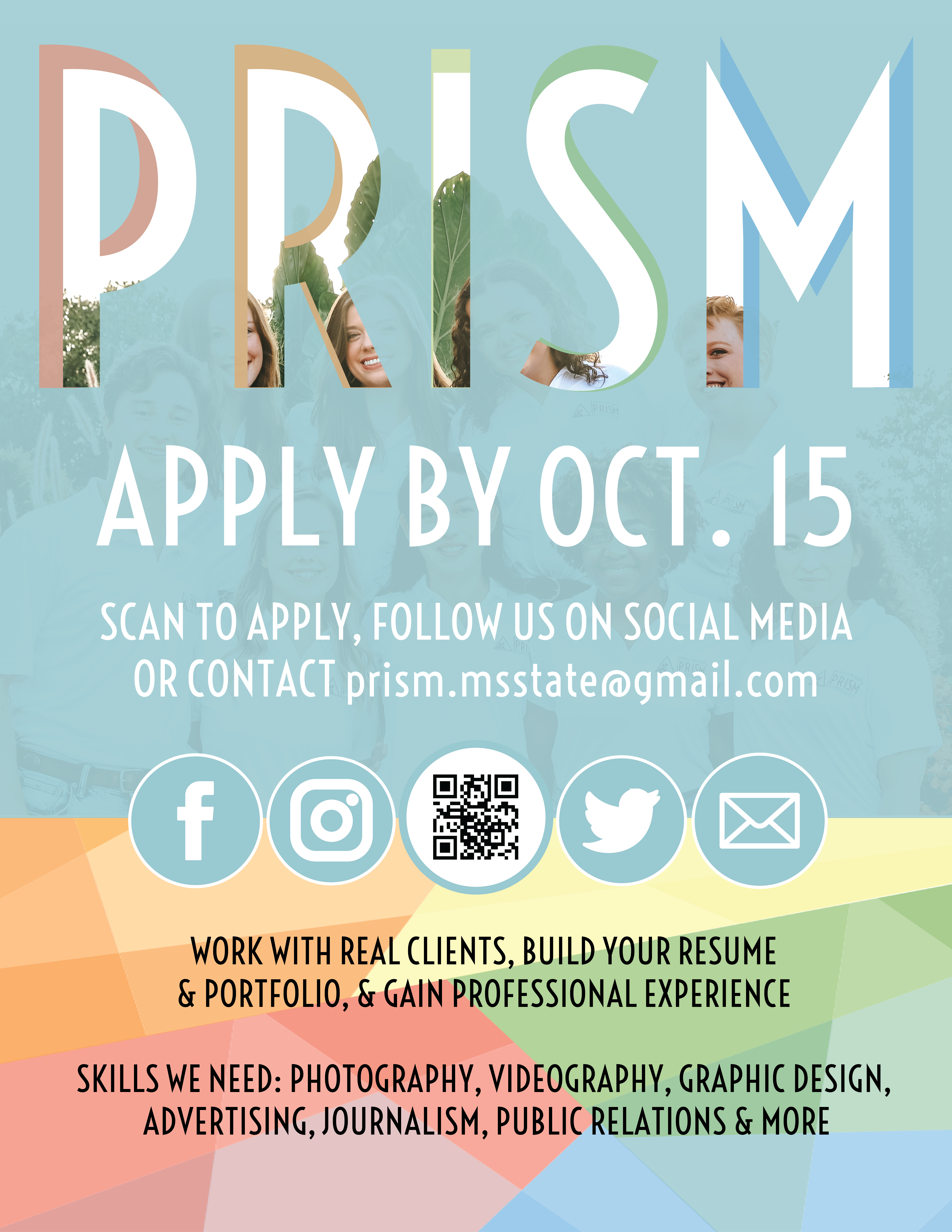 PRISM Application Promo Flyer